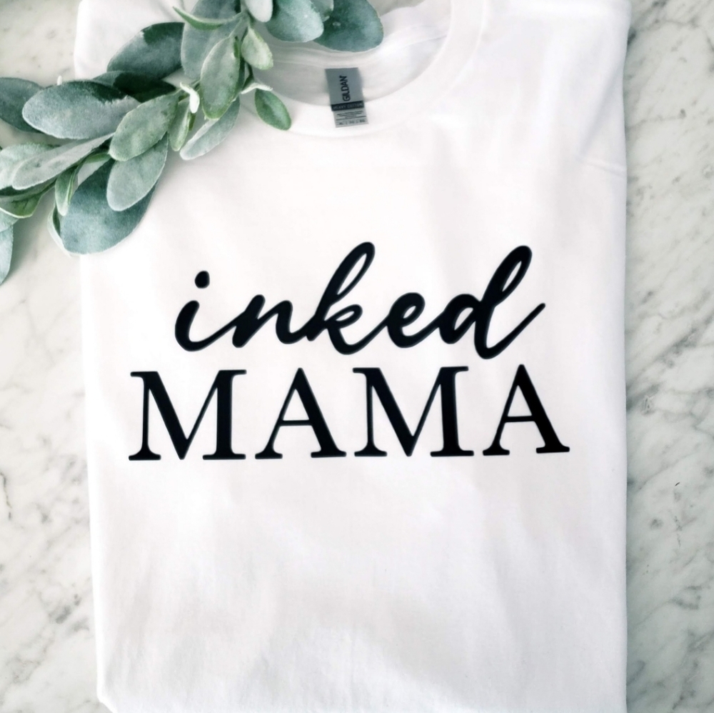 Inked mama shirt mom tattooed popular trending tatted